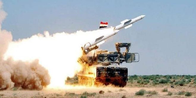 حمله موشکی به فرودگاه T-۴ سوریه