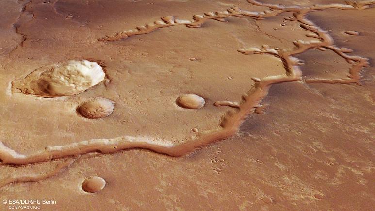 رودخانه در مریخ
