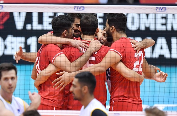 دومین برد والیبال ایران در جام جهانی ۲۰۱۹