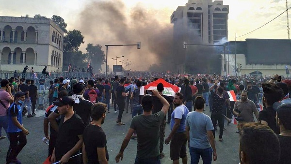 پشت پرده ی اعتراضات عراق