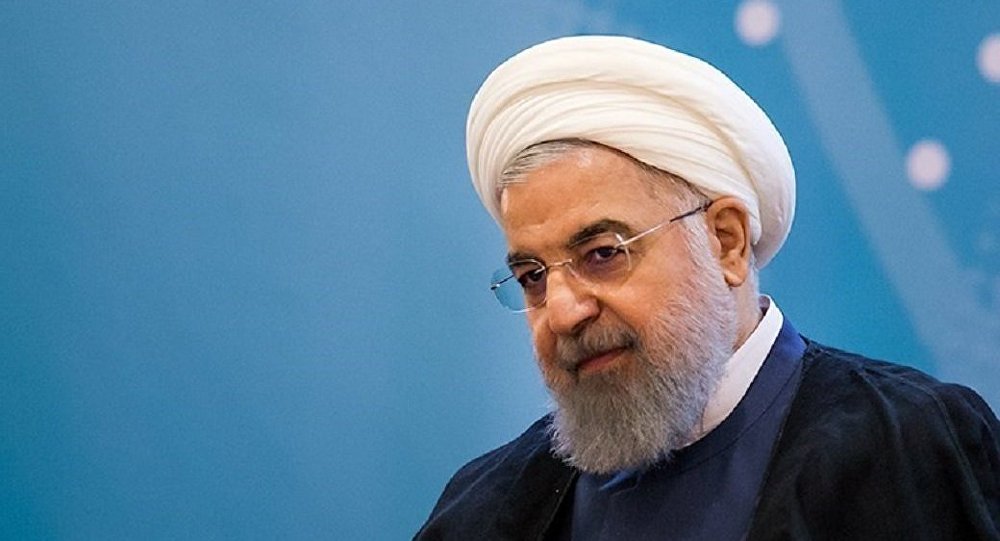 بیانیه روحانی در خصوص سقوط هواپیما