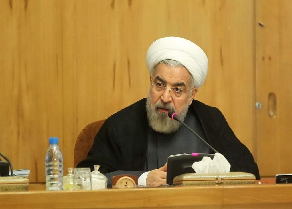 حسن روحانی در جلسه هیئت دولت
