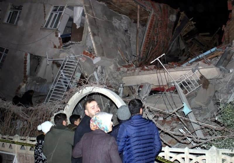 شمار تلفات زمین‌لرزه ۶.۸ ریشتری شرق ترکیه