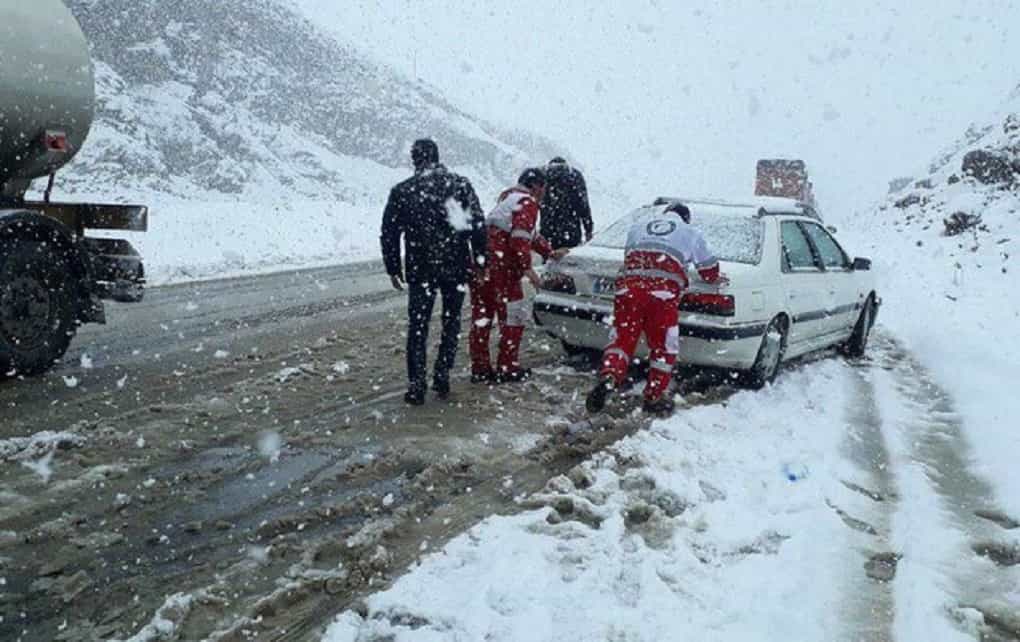 آخرین وضعیت امدادرسانی به مردم در برف و کولاک