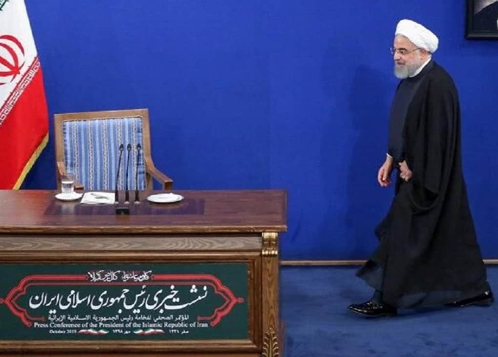 روحانی در نشست خبری 27 بهمن
