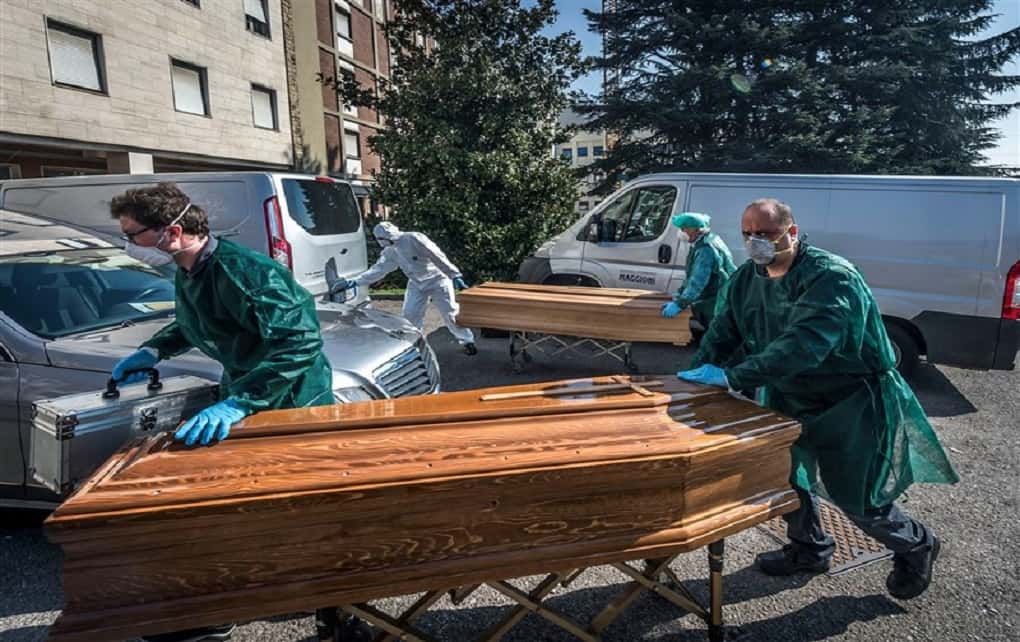 روند نزولی میزان مرگ و میر در ایتالیا بر اثر کرونا