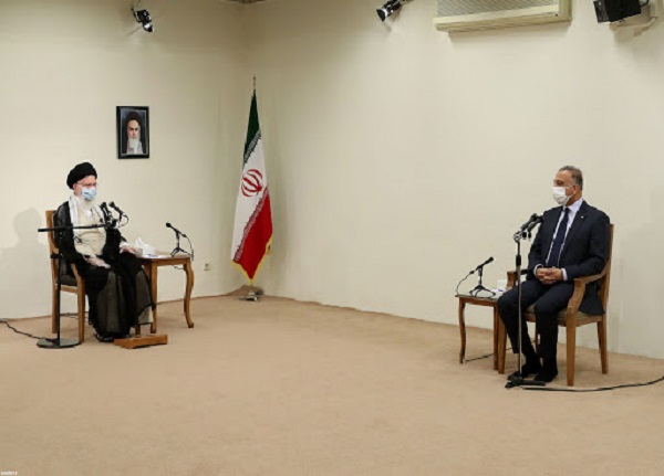 دیدار رهبر انقلاب با مصطفی الکاظمی | ایران ضربه متقابل به آمریکا خواهد زد