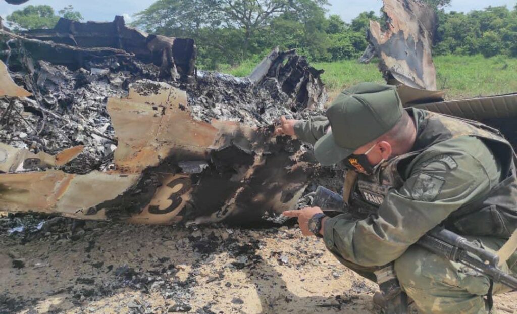 سرنگونی هواپیما آمریکایی در ونزوئلا