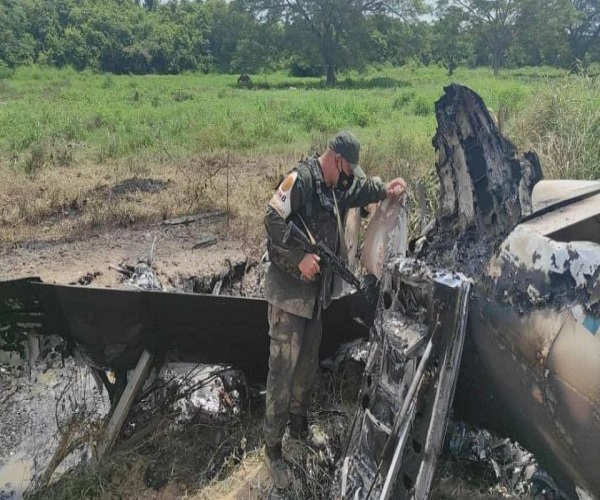 سرنگونی هواپیمای آمریکایی در ونزوئلا | هواپیما حامل مواد مخدر بود