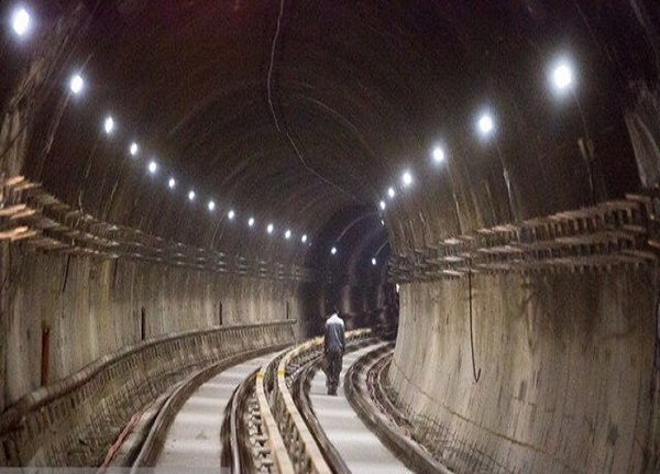 ریزش تونل مترو تهران
