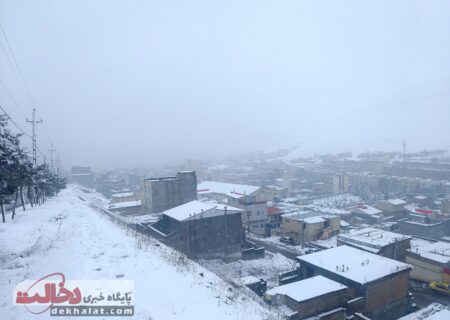 اردبیل، سرما و بارش سنگین برف