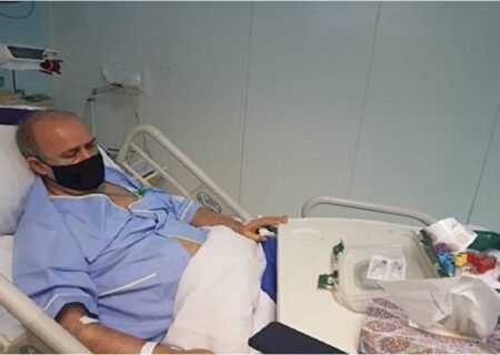 مهدی تاج به دلیل عارضه قلبی در بیمارستان بستری شد