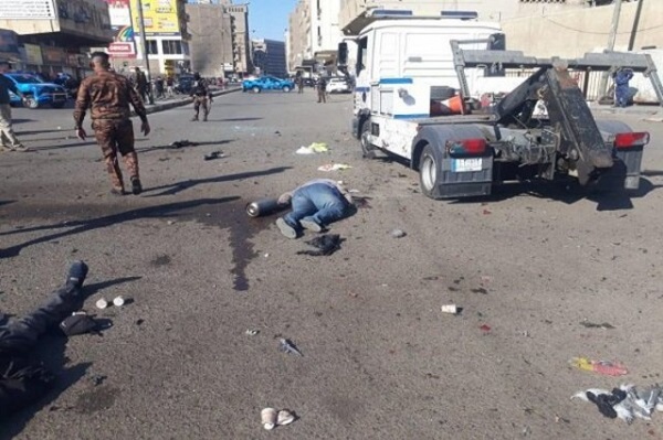 انفجار انتحاری در بغداد