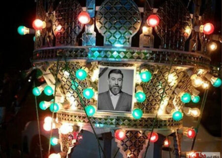 مراسم تشییع و خاکسپاری پیکر علی انصاریان در بهشت زهرای تهران