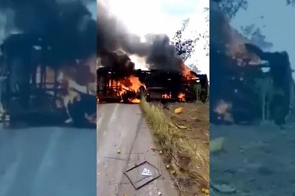 واژگونی اتوبوس در کنگو