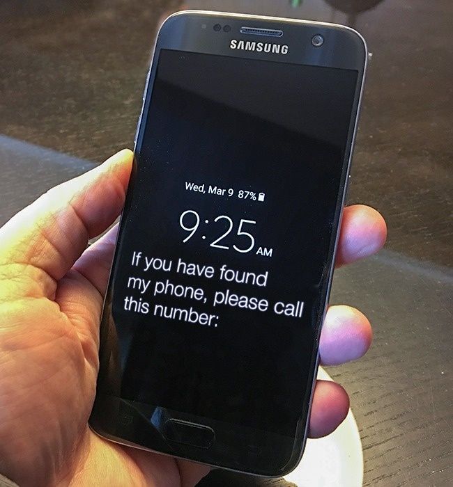 پیغام روی لاک اسکرین در گوشی های هوشمند