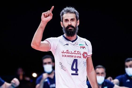 سعید معروف محبوب ترین والیبالیست ایران