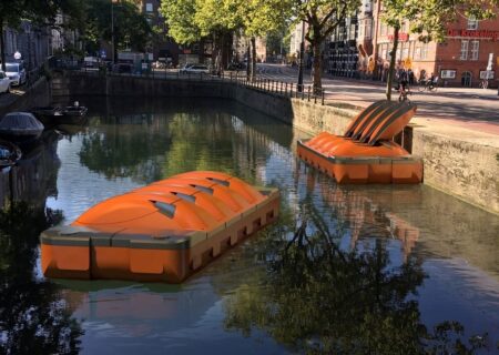 آزمایش قایق های برقی خودران در آمستردام