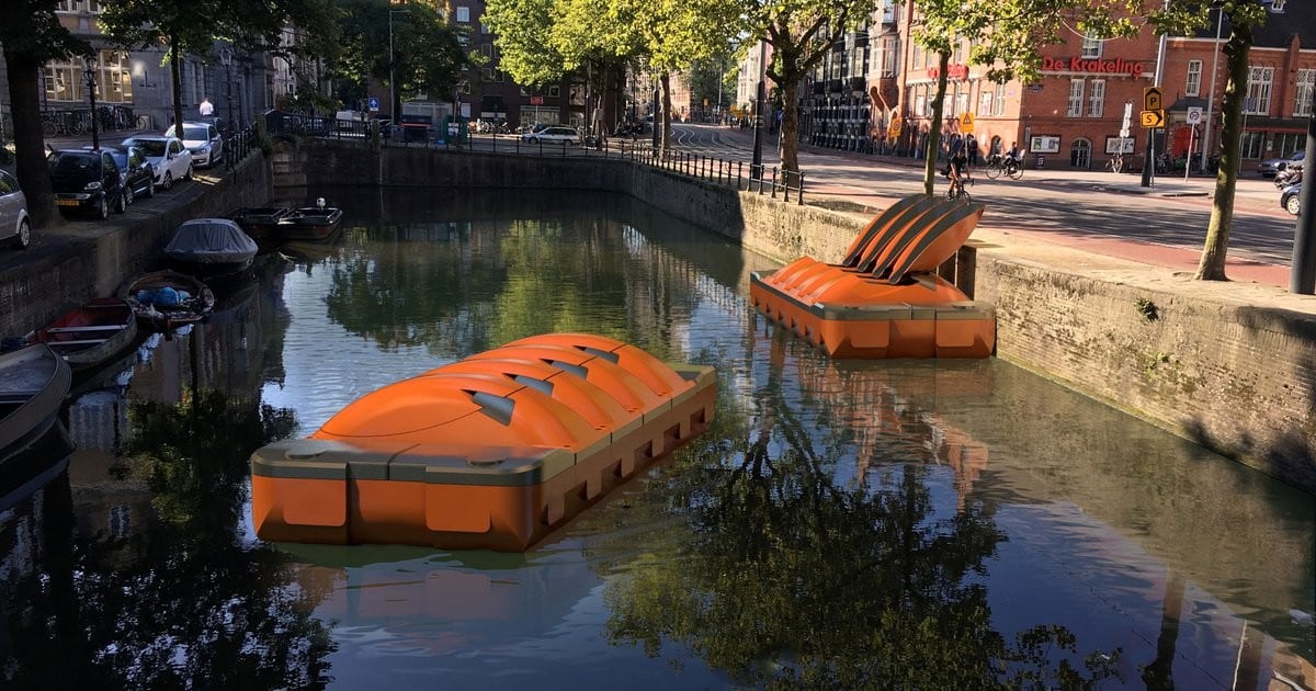 آزمایش قایق های برقی خودران در آمستردام
