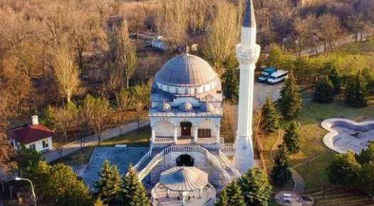 بمباران مسجد سلطان سلیمان در اوکراین توسط روسیه