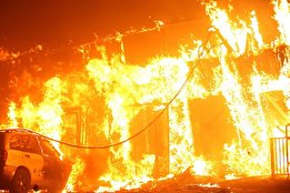 مرد ملایری همسرش را زنده زنده در آتش سوزاند + عکس