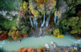 عکسهای آبشار گریت در استان لرستان