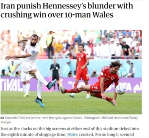 بازتاب پیروزی تیم ملی ایران برابر ولز / ایران ولز را ادب کرد
