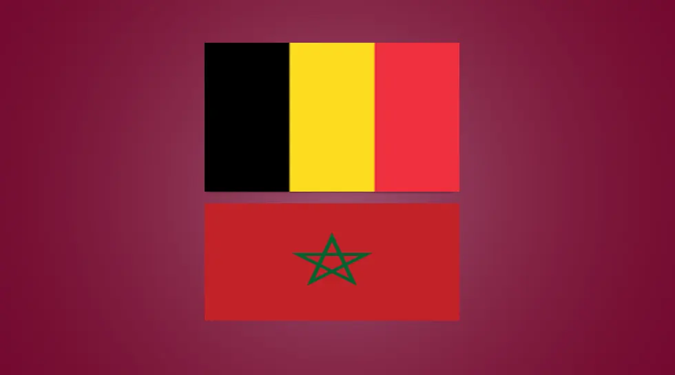 خلاصه بازی بلژیک مراکش