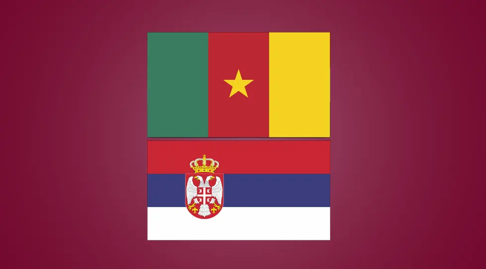 خلاصه بازی صربستان کامرون
