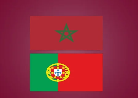 خلاصه بازی مراکش پرتغال