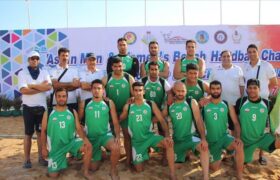 تیم ملی هندبال ساحلی ایران سوم آسیا شد