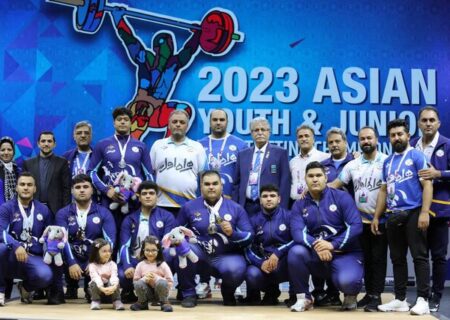 نایب قهرمانی وزنه‌برداری جوانان ایران در آسیا