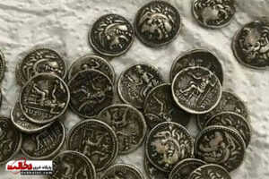 کشف سکه‌های دوره اشکانی