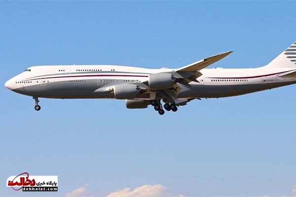 هدیه ۴۰۰ میلیون دلاری قطر به ترامپ هدیه ۴۰۰ میلیون دلاری قطر به ترامپ