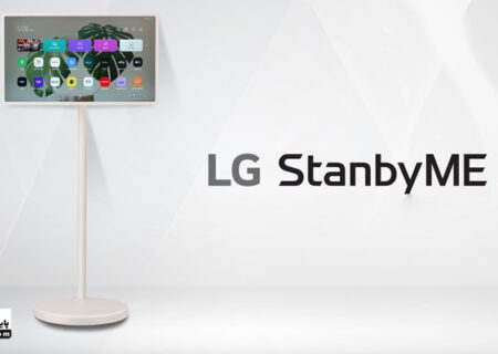 تلویزیون StanbyME 2 ال‌جی با طراحی عجیب و حالت بی‌نیاز از برق معرفی شد