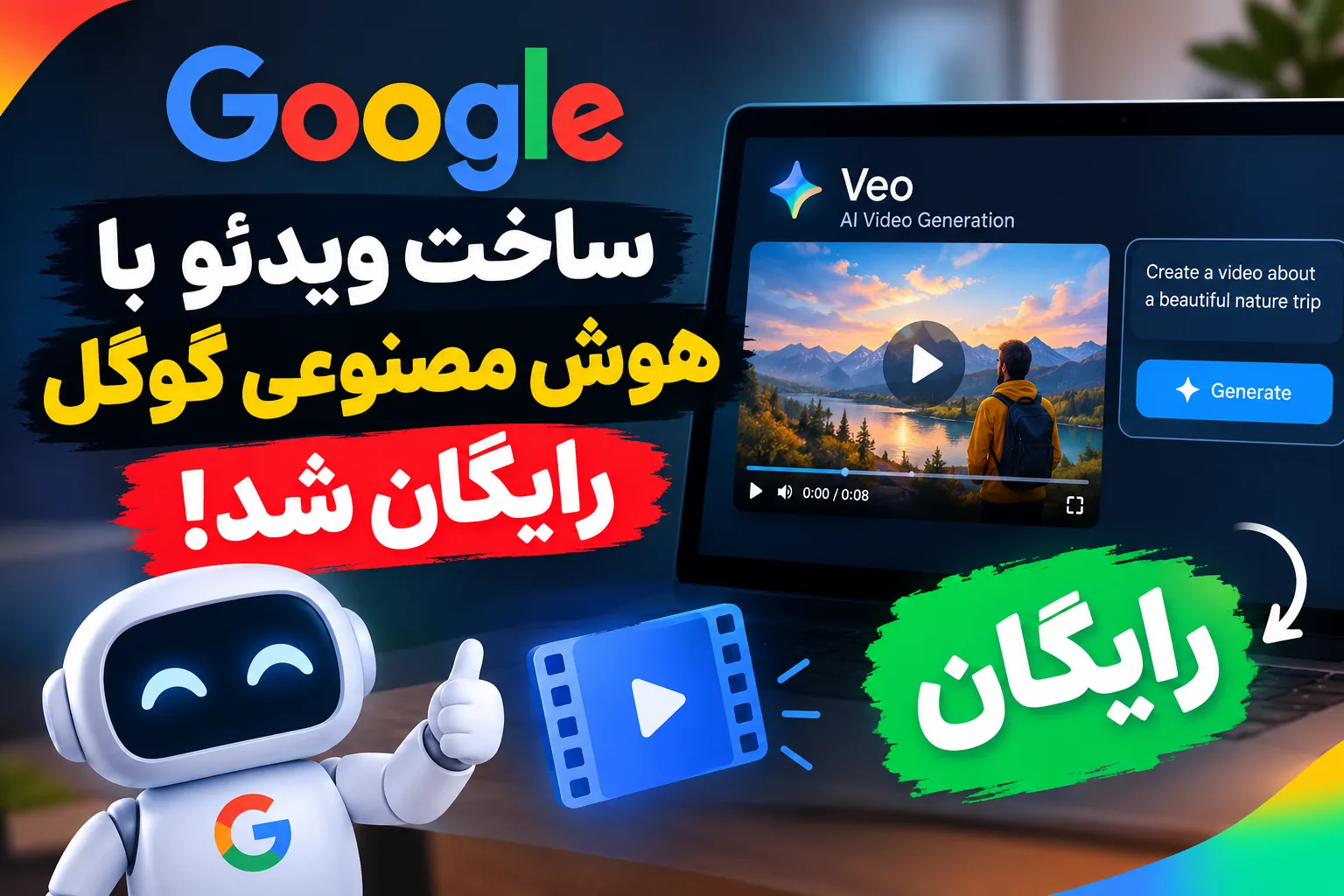 ساخت ویدیو با هوش مصنوعی گوگل