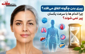 پیری بدن چگونه اتفاق می افتد؟ چرا اندام ها با سرعت یکسان پیر نمی شوند؟