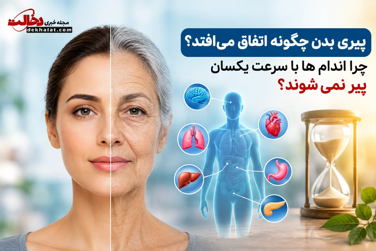 پیری بدن چگونه اتفاق می افتد