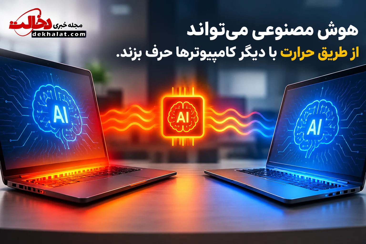 ارتباط کامپیوترها از طریق حرارت